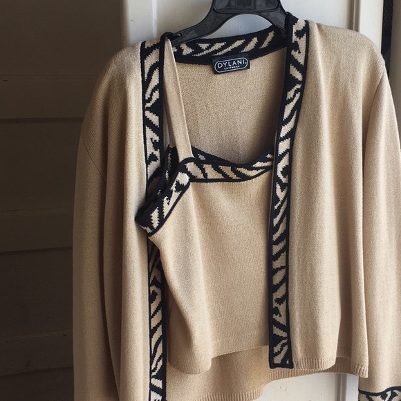 Vintage sweater and tank top set. - Picture 4 of 8